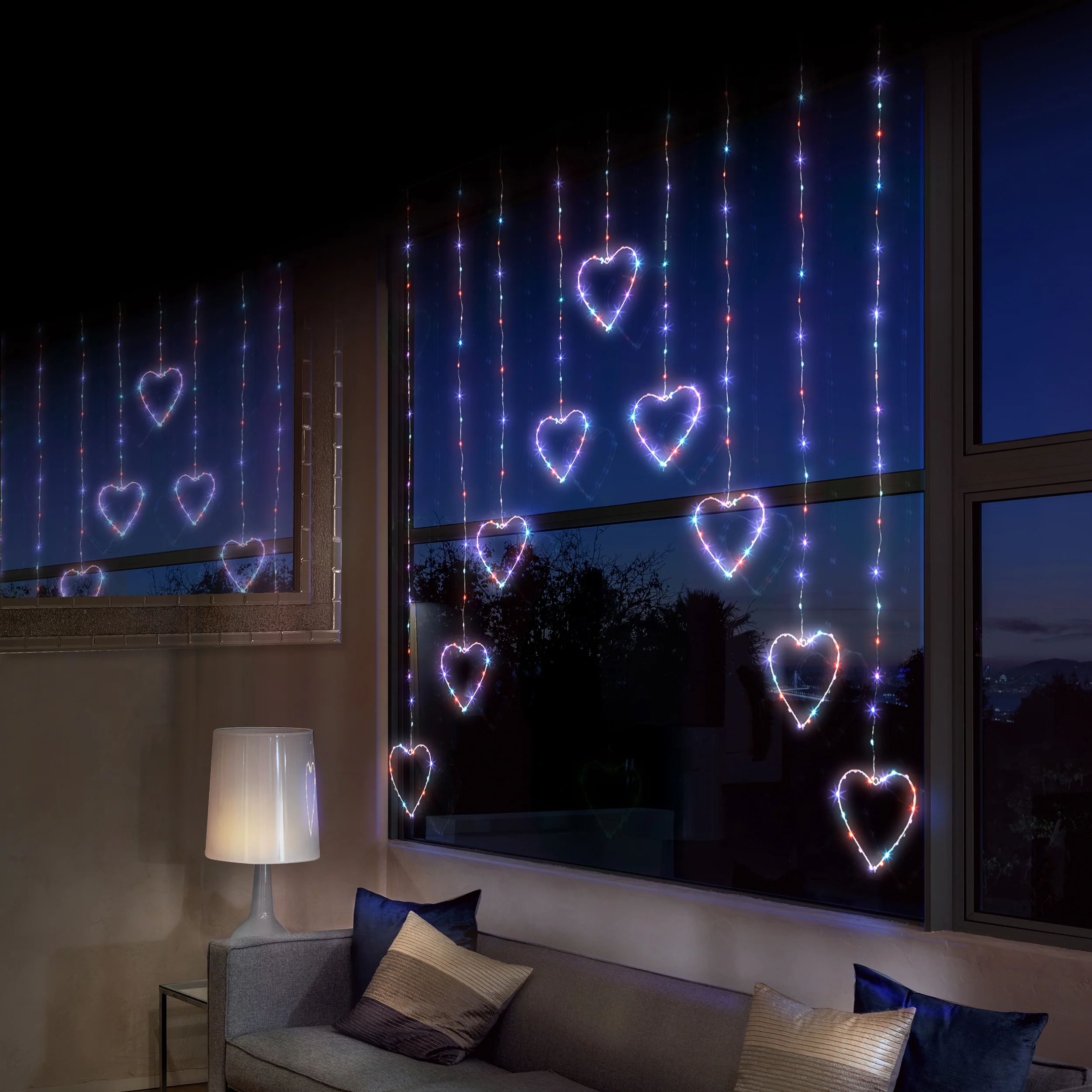 1.2x1.2m Pin Wire Heart Shape - Image 3