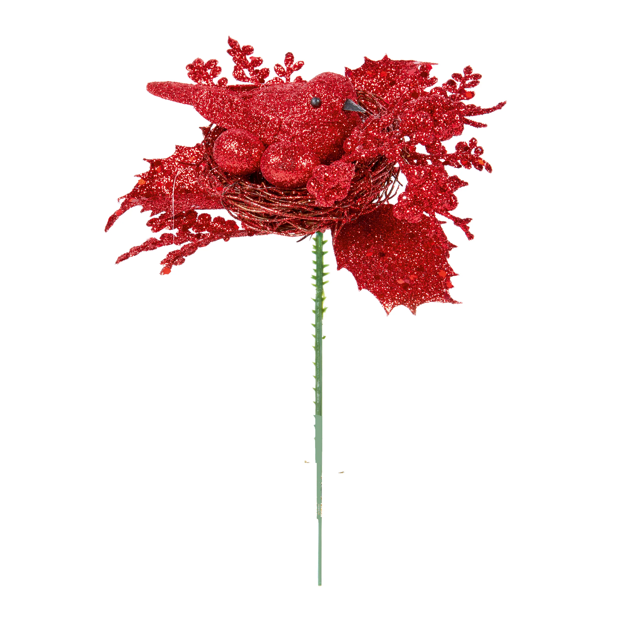 17cm Glitter Robin Pick - Image 3