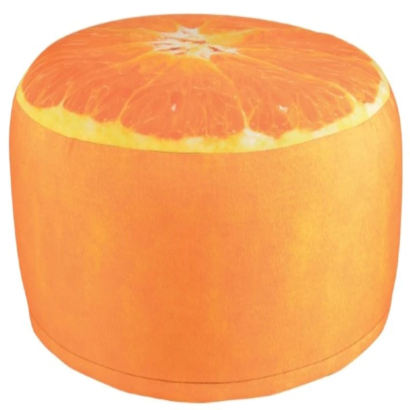 BK013 - OUTDOOR POUFFE (ORANGE)
