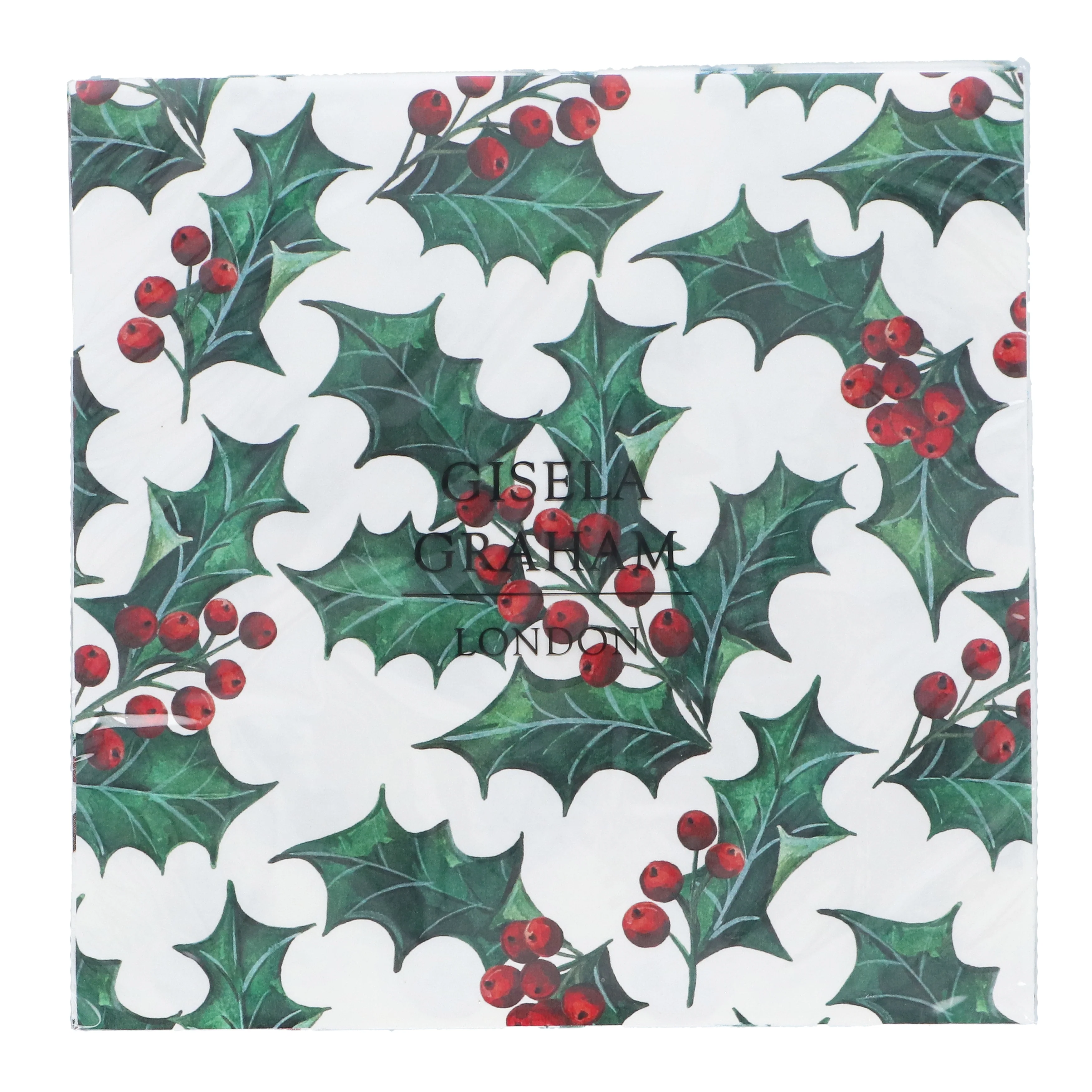 Holly Paper Napkin, Pack/20