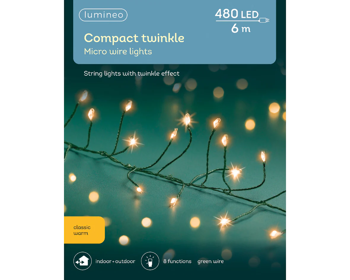 Micro LED Compacy Light Outdoor Green / C 600cm