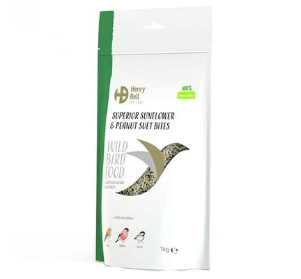 Superior Sunflower & Peanut Suet Bites 1kg