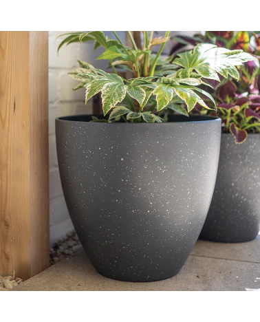Terrazzo Black Egg (L)