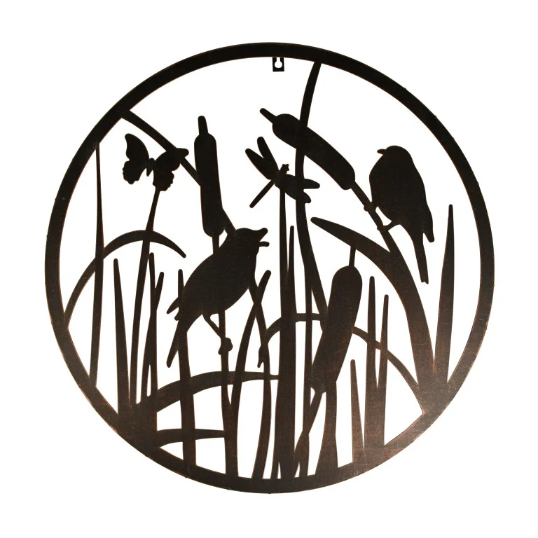 TT217 - WALL ART OVAL DEER